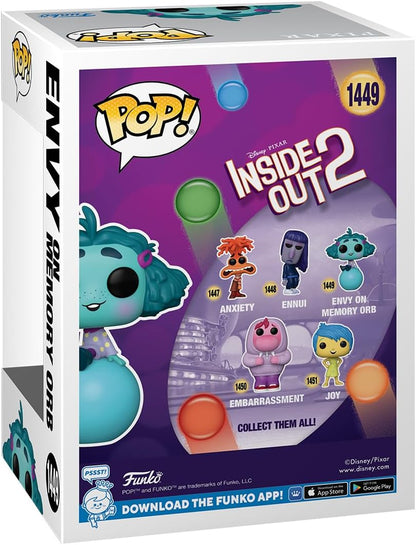 Funko POP! Disney: Inside Out 2 - Envy 2 - Collectable Vinyl Figure - Gift Idea - Official Merchandise - Toys for Kids & Adults - Movies Fans - Model Figure for Collectors and Display