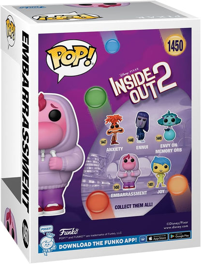Funko POP! Disney: Inside Out 2- Embarrassment - Verzamelbaar Vinyl Figuur - Cadeau Idee - Officiële Merchandise -Filmfans - Model Figuur voor Verzamelaars en Display