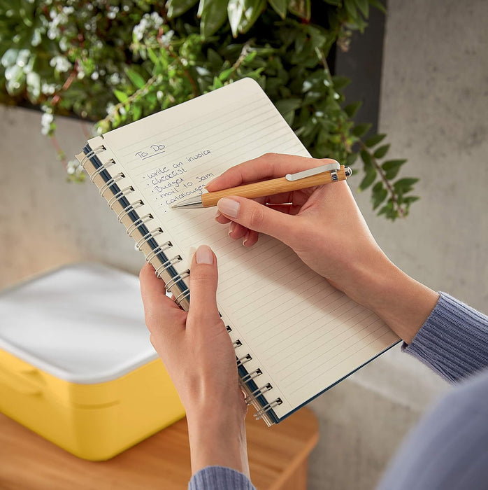 Leitz - Cosy Notebook Spiral Ridge Large Grey - Ruled