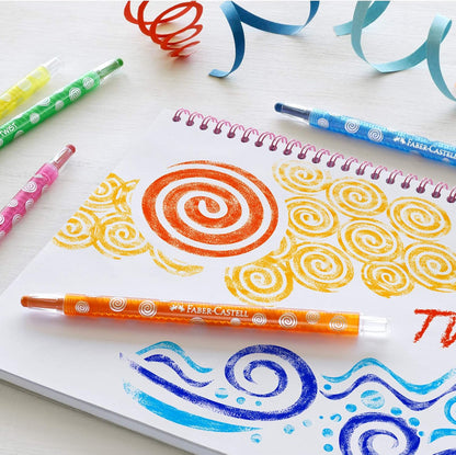 Faber-Castell 24 Twistable Wax Crayons
