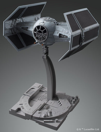 Revell (Bandai Original 01214 Star Wars TIE Advanced x1 - Darth Vader's TIE Fighter 1:72 Scale Unbuilt/Unpainted Plastic Model Kit