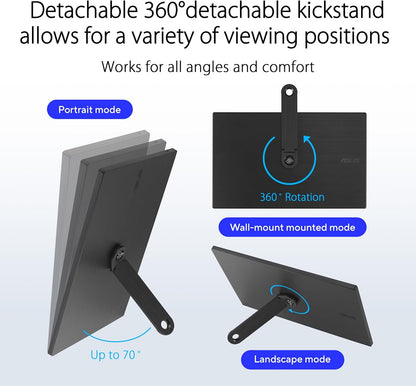 ASUS - ZENSCREEN MB166CR PORTABLE