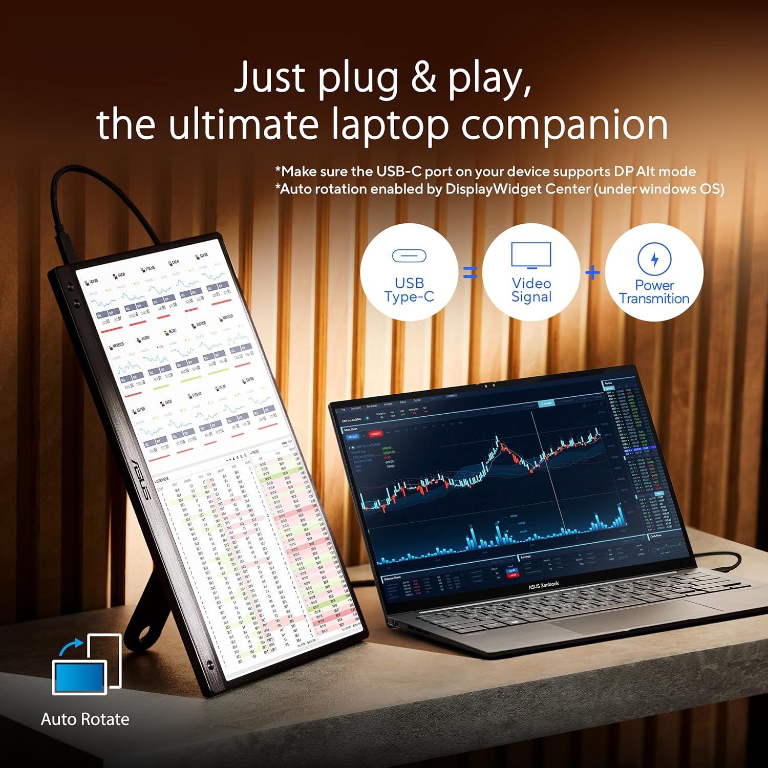 ASUS - ZENSCREEN MB166CR PORTABLE