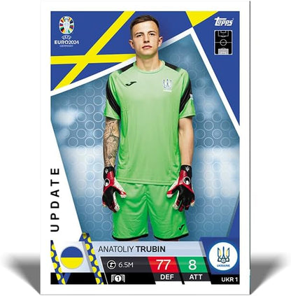 UEFA EURO 2024 Trading Cards Update Mega Multipack