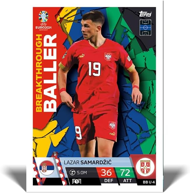 UEFA EURO 2024 Trading Cards Update Mega Multipack