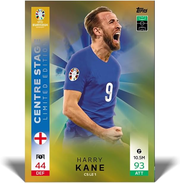 UEFA EURO 2024 Trading Cards Update Mega Multipack