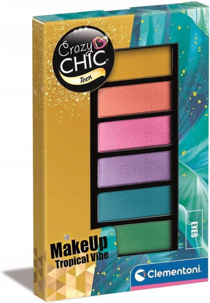 Crazy Chic Make-uppalet Tropical Vibe Clementoni
