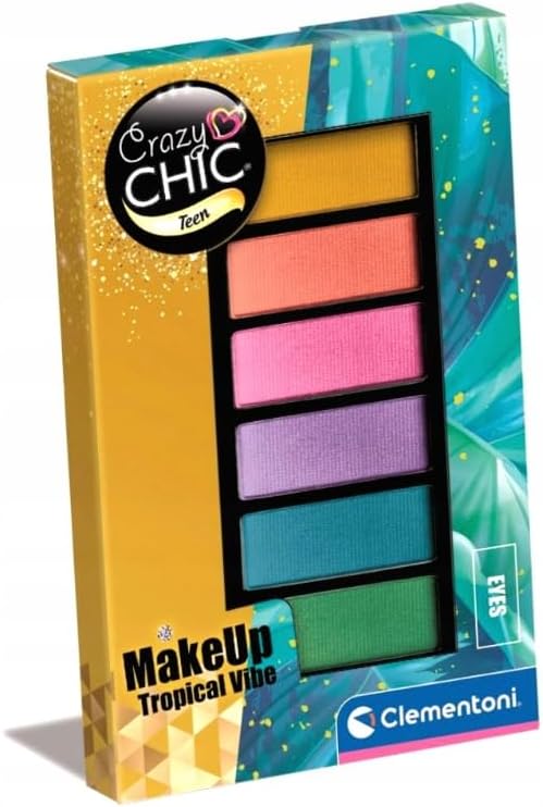 Crazy Chic Make-uppalet Tropical Vibe Clementoni