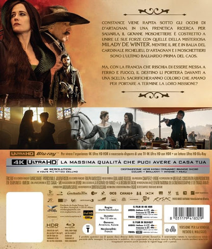 I Tre Moschettieri: Milady - 4K (Bd 4K + Bd Hd