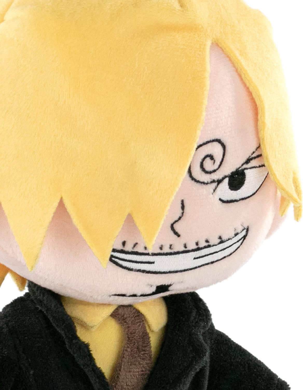BARRADO One Piece - Soft Toy of the Characters of One Piece - 28cm, 11'02" - Luffy, Sanji, Roronoa Zoro - Super Soft Quality (Sanji