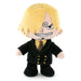 BARRADO One Piece - Soft Toy of the Characters of One Piece - 28cm, 11'02" - Luffy, Sanji, Roronoa Zoro - Super Soft Quality (Sanji