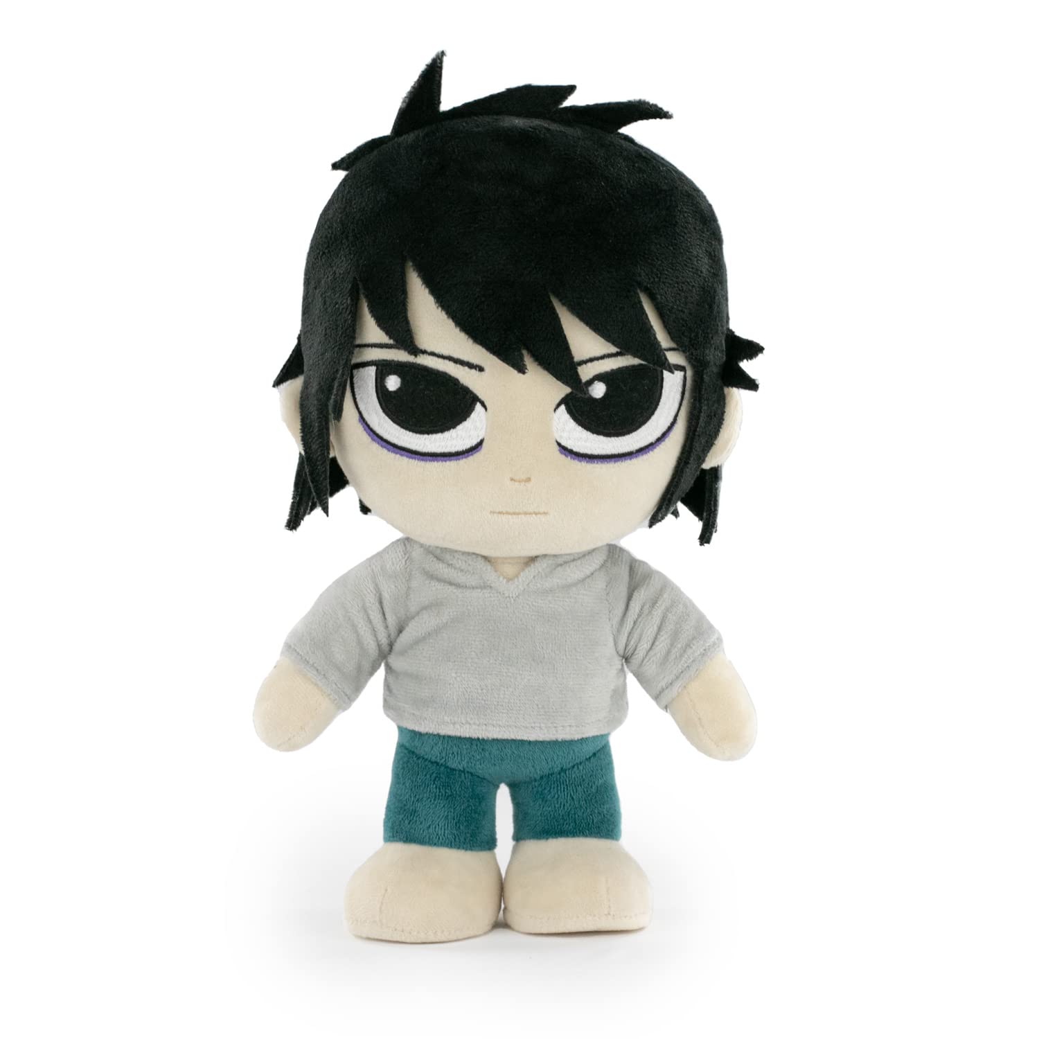 BARRADO Soft Toy of the Characters of Death Note - 28cm, 11'02" - Light Yagami, L, Ryuk - Super Soft Quality (L