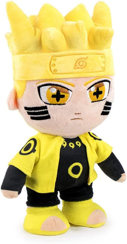 BARRADO Kuscheltier mit Naruto-Figuren 30zm - Naruto, Kakashi, Sasuke, Kurama, Naruto Six Path - Sammler-Edition - Super Soft Qualität (Naruto Six Path)