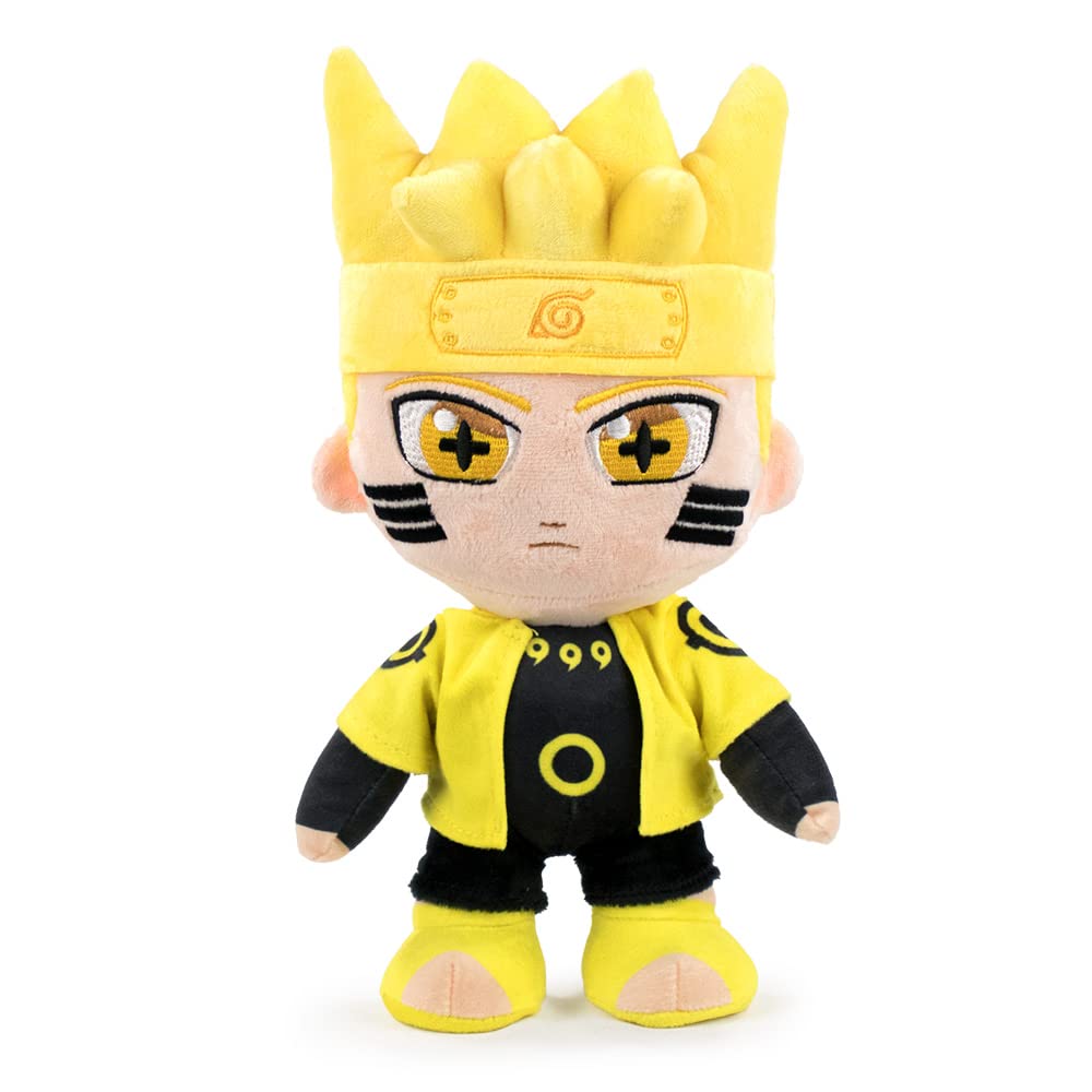BARRADO Kuscheltier mit Naruto-Figuren 30zm - Naruto, Kakashi, Sasuke, Kurama, Naruto Six Path - Sammler-Edition - Super Soft Qualität (Naruto Six Path)