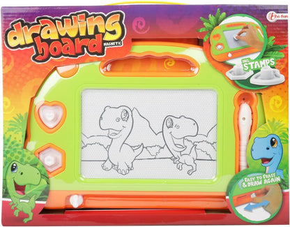 Toi-Toys Magic Dino Drawing Board with Stamp and Pen - Game