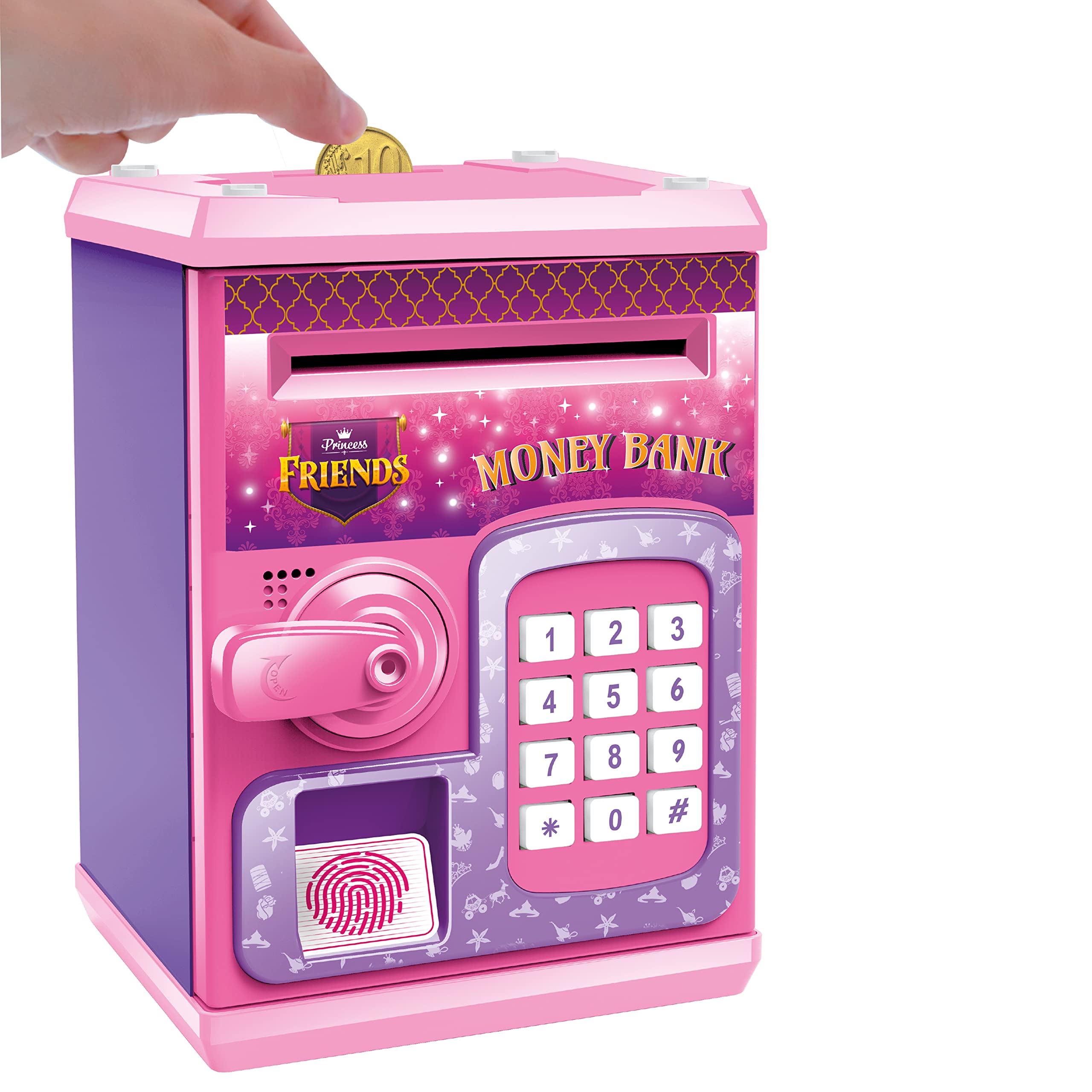 Toi-Toys - Princess Friends Spaarpot Kluis met Licht en Geluid