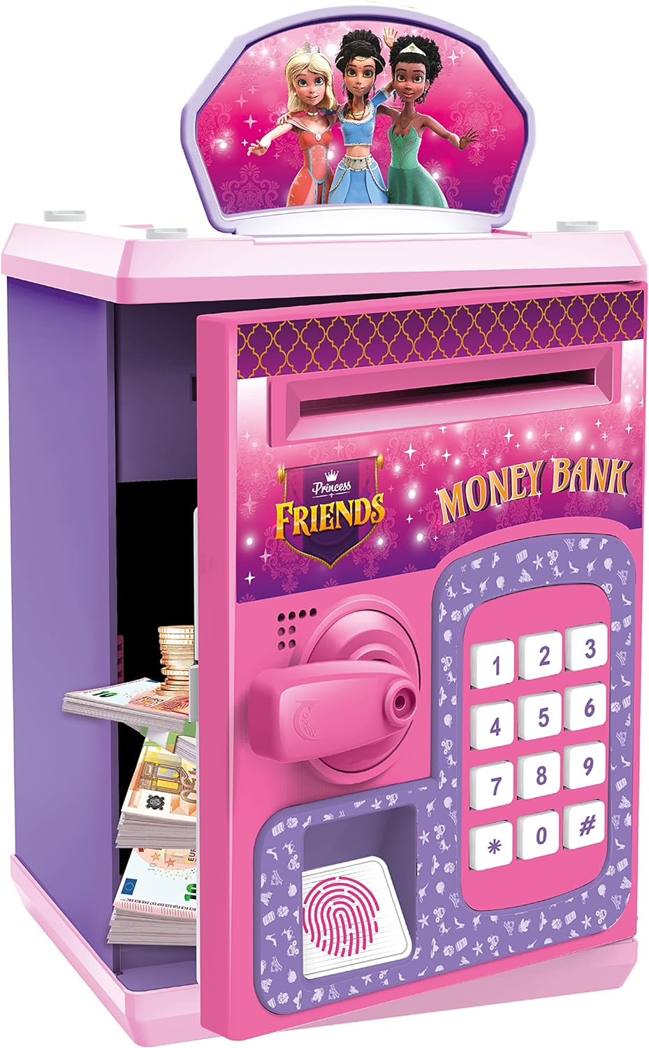 Toi-Toys - Princess Friends Spaarpot Kluis met Licht en Geluid