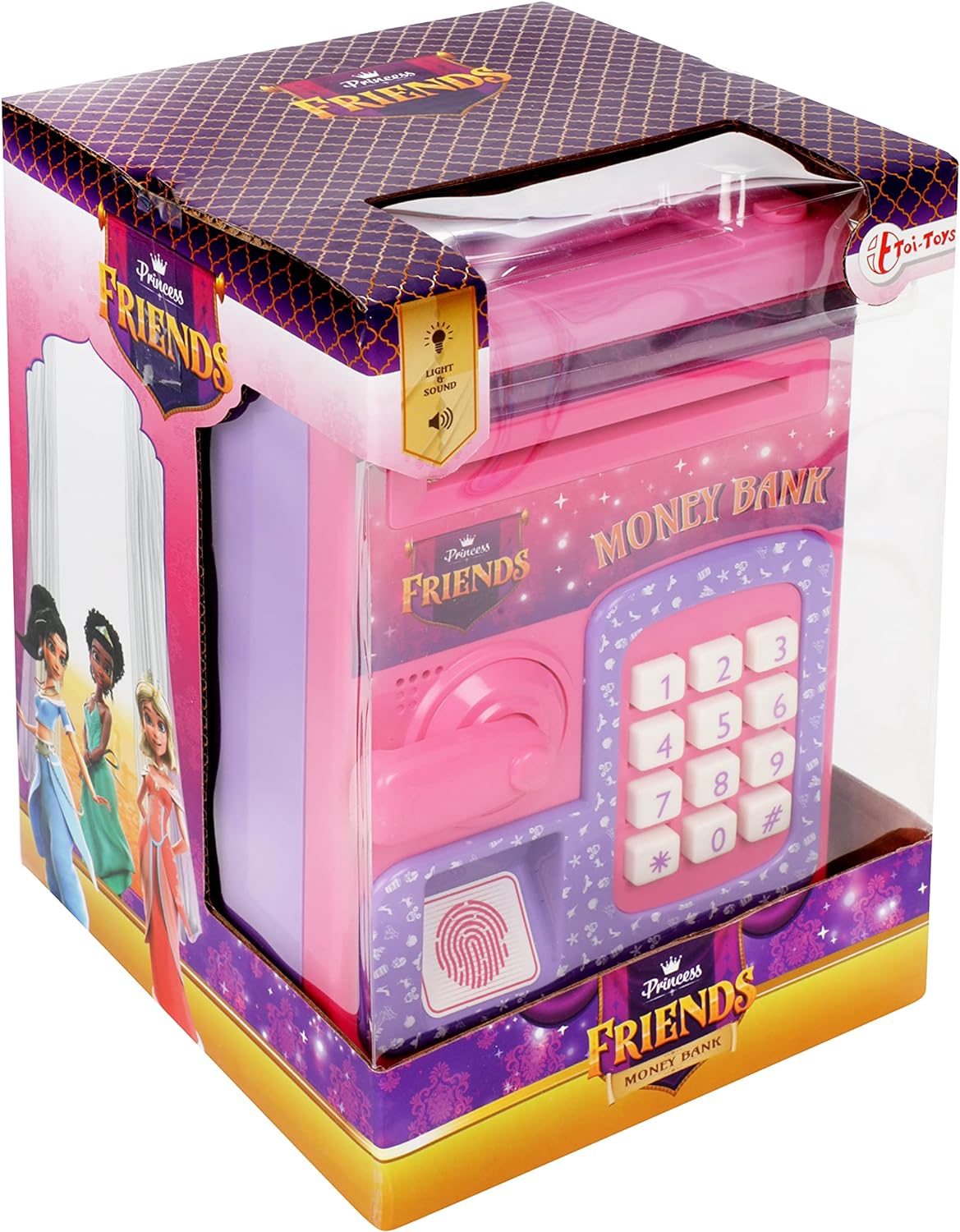 Toi-Toys - Princess Friends Spaarpot Kluis met Licht en Geluid