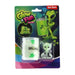 GLOW N FUN Oil barral Glow in The Dark Slime + Alien, niet voor meubels, decoratie en opslag voor kinderen, meerkleurig (35808A)