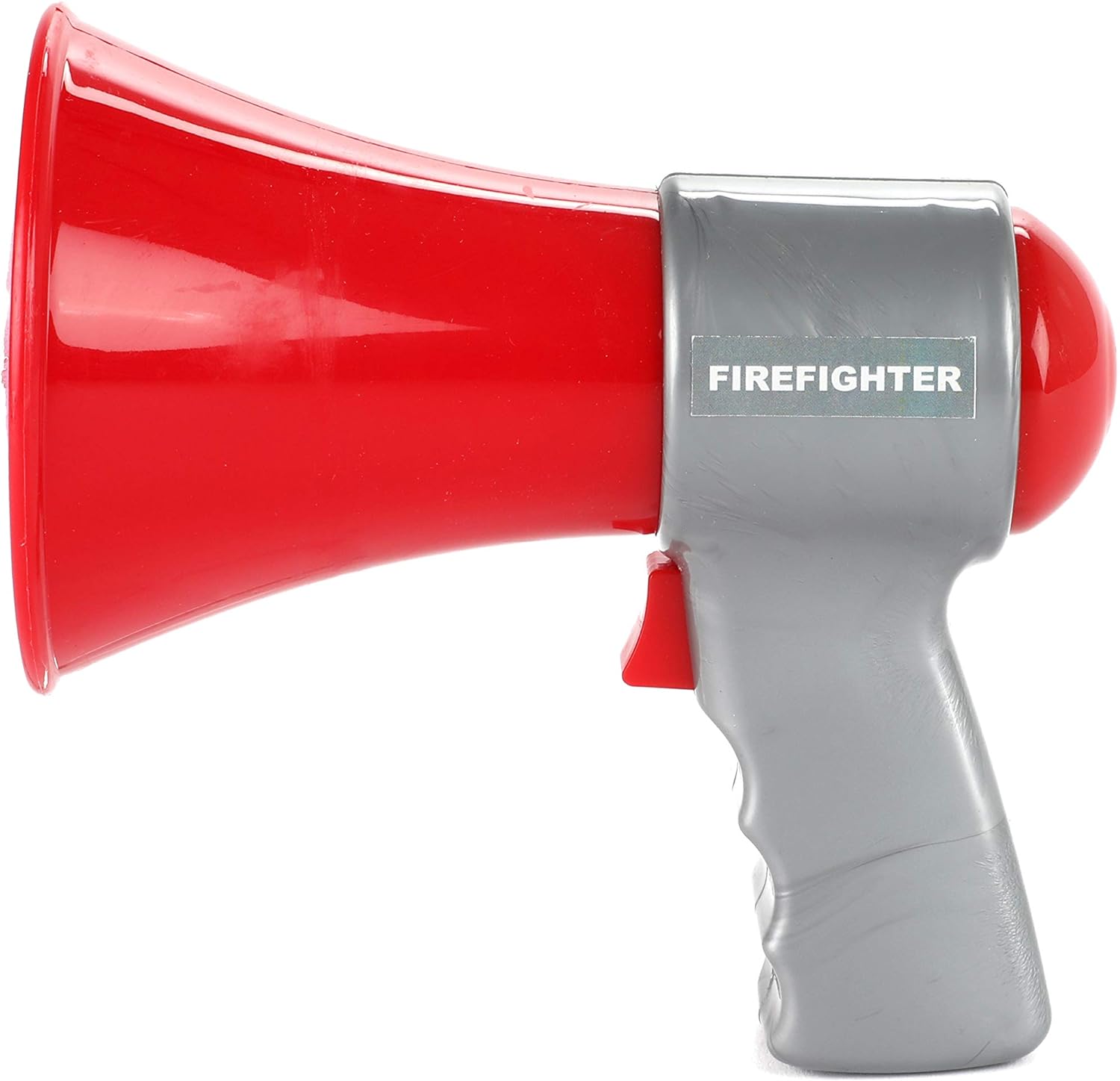 megafoon politie rood 14 cm