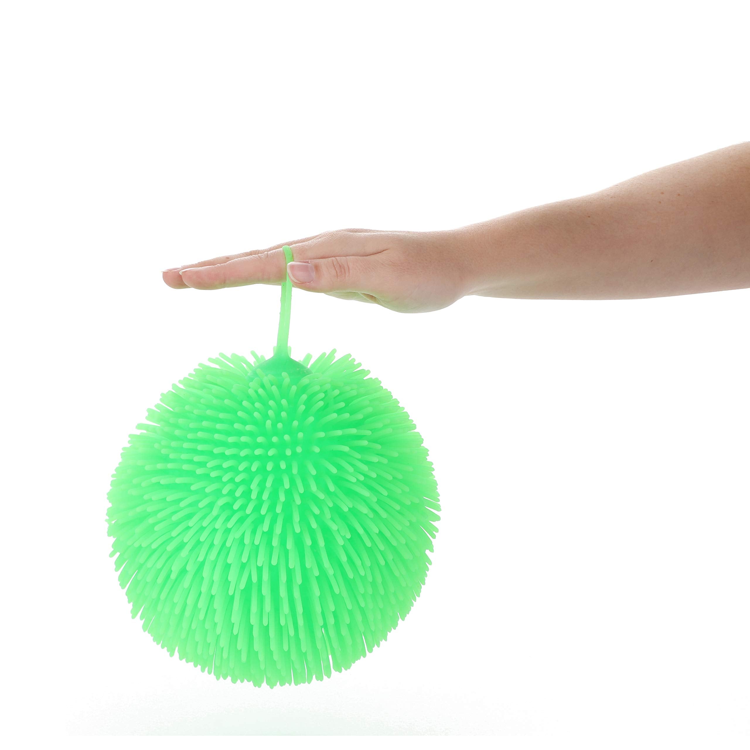 Toi-Toys Green 23 cm Silicone Buffer Ball for Kids