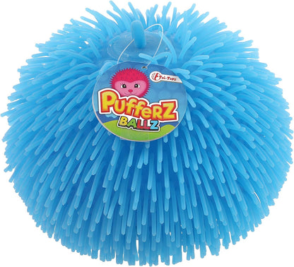 Toi-Toys Puffer Ball, 23 cm, Multi-coloured Games for Ages 1-99 years, 1 Player, Silicone