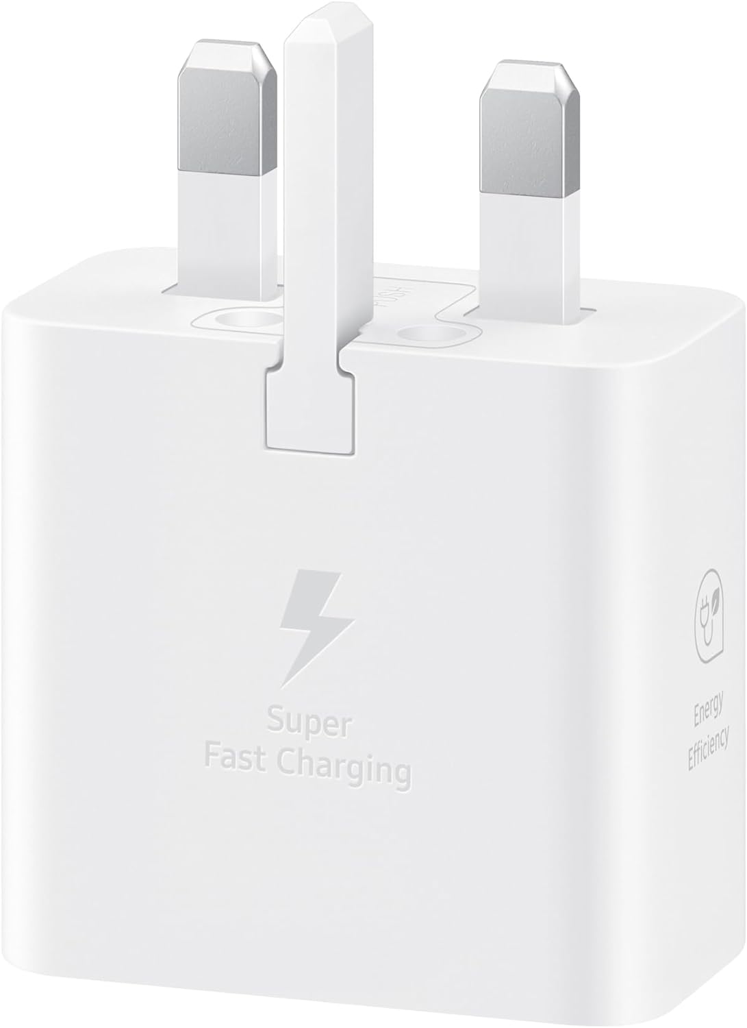 Samsung Galaxy Official 25W Super Fast Charging Travel Adapter (without USB-C to C Data Cable), White White 25W Without Data Cable