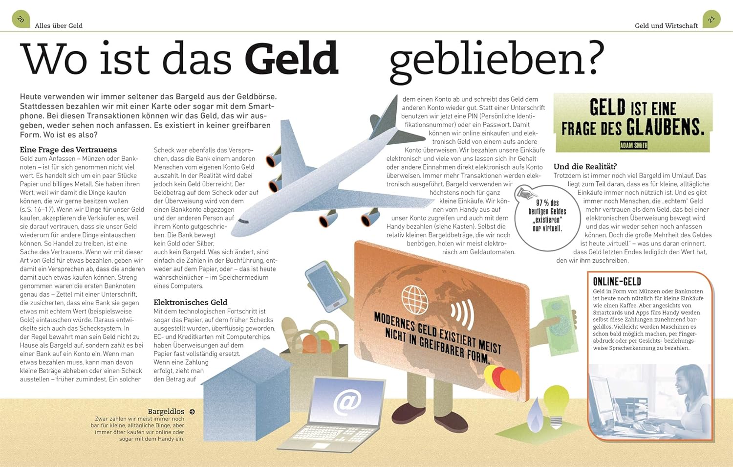Kernfragen. Wirtschaft: Was ist Konsum? Macht Geld glücklich? Wettbewerb der Finanzen, Börse. Wie funktioniert Handel?