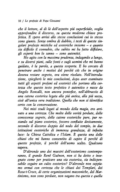 Le profezie di Papa Giovanni XXIII