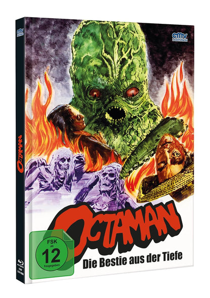 Octaman - Die Bestie aus der Tiefe - Limitiertes Mediabook auf 399 Stück - Cover A (Blu-ray+DVD