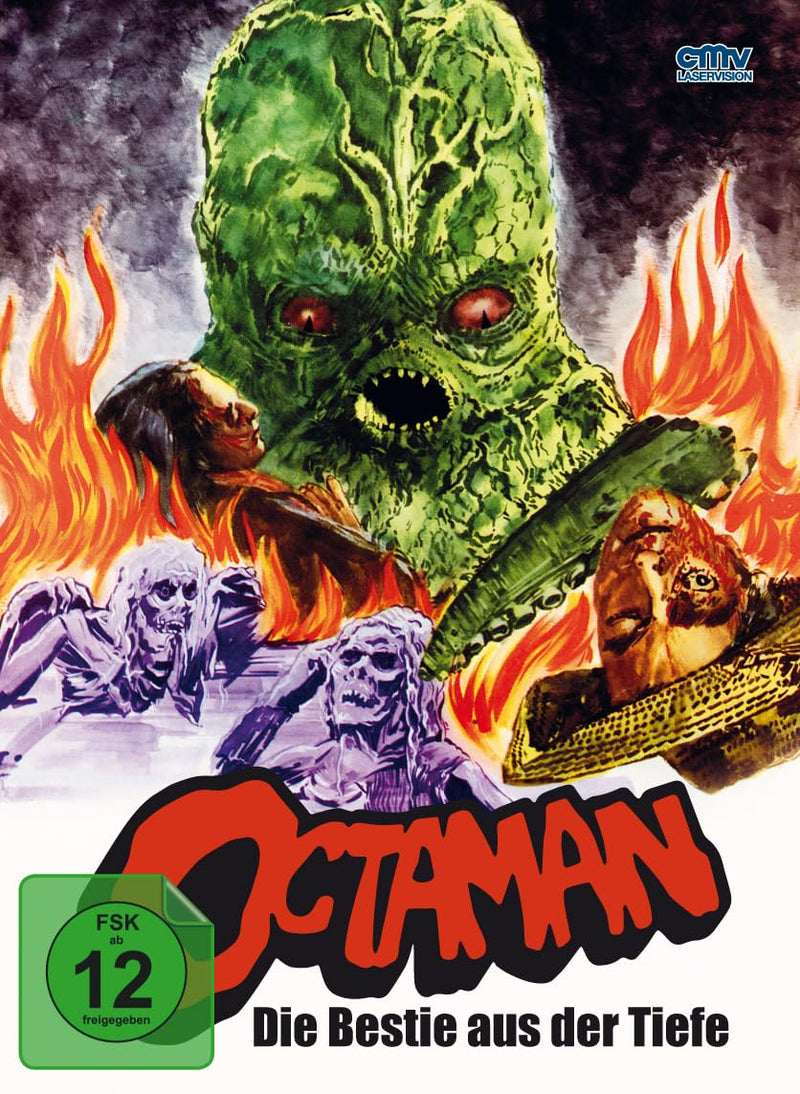 Octaman - Die Bestie aus der Tiefe - Limitiertes Mediabook auf 399 Stück - Cover A (Blu-ray+DVD