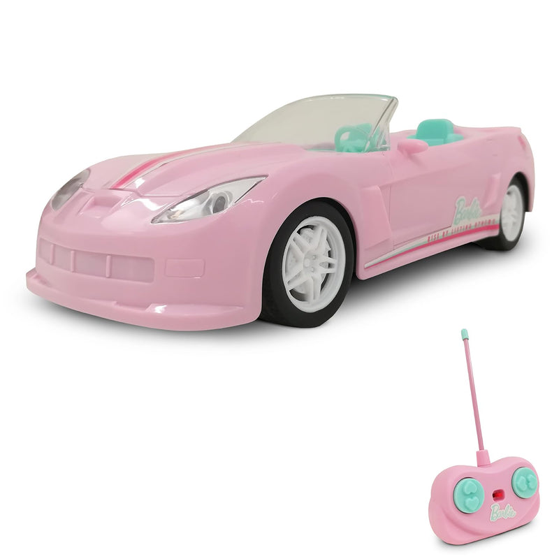 Mondo 63758 Motors-Radio Controlled BARBIE MINI CAR- Scale 1:24-2.4 GHz-63758, Pink, 1:24