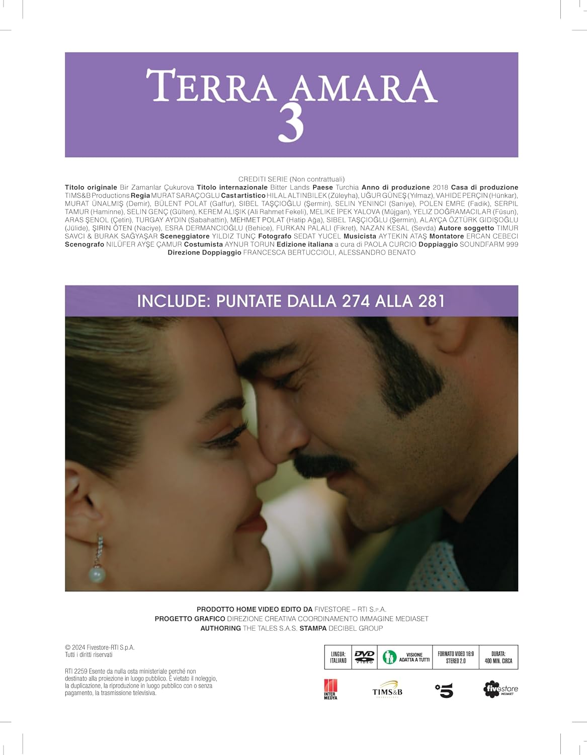 Terra Amara - Stagione 03 #10 (Eps 274-281) - (Italian Import)