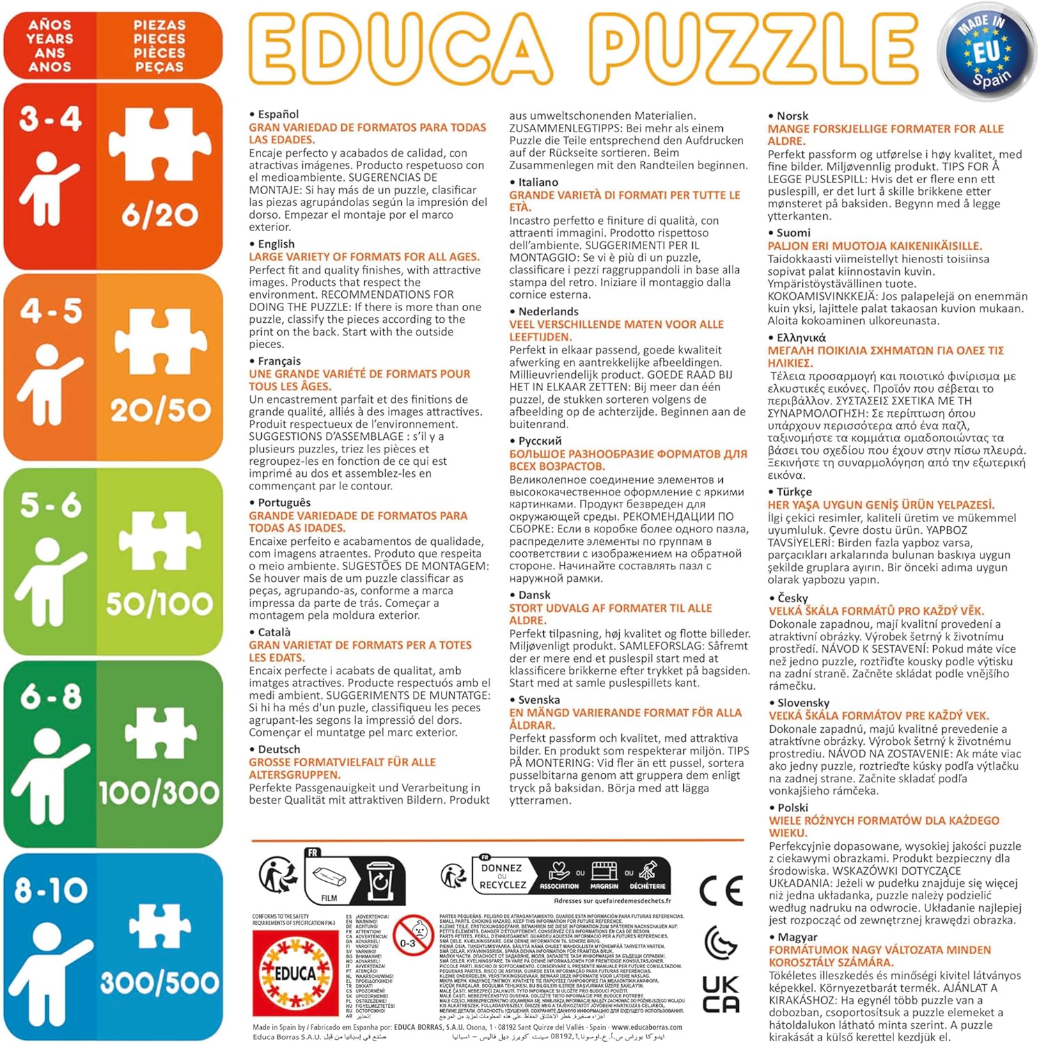 Educa - Disney Stitch | Set von 2 Puzzle für Kinder mit 100 Teilen. Maßnahme: 40 x 28 cm. Empfohlen für Kinder ab 6 Jahre (19998