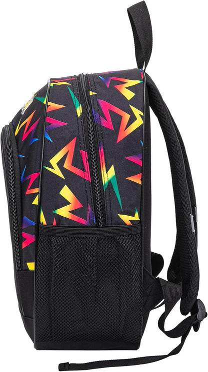 Pokemon Pikachu Backpack School Bag Premium Quality 2 Compartments - Height 37cm, black