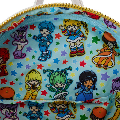Loungefly Blondine Tierra del Arco Iris by Mochila Mini Rainbow Brite Cosplay