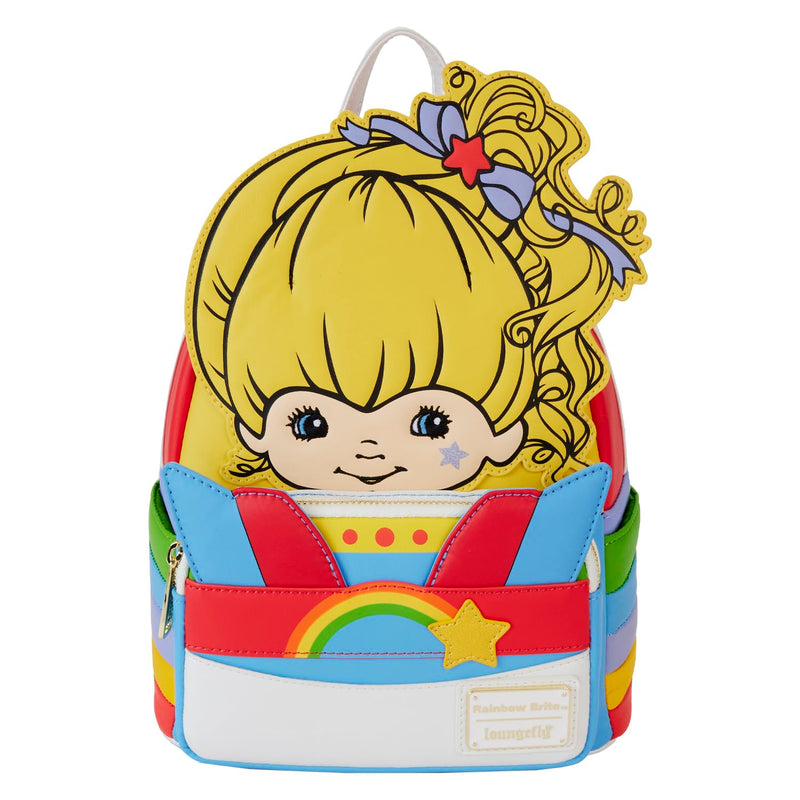 Loungefly Blondine Tierra del Arco Iris by Mochila Mini Rainbow Brite Cosplay