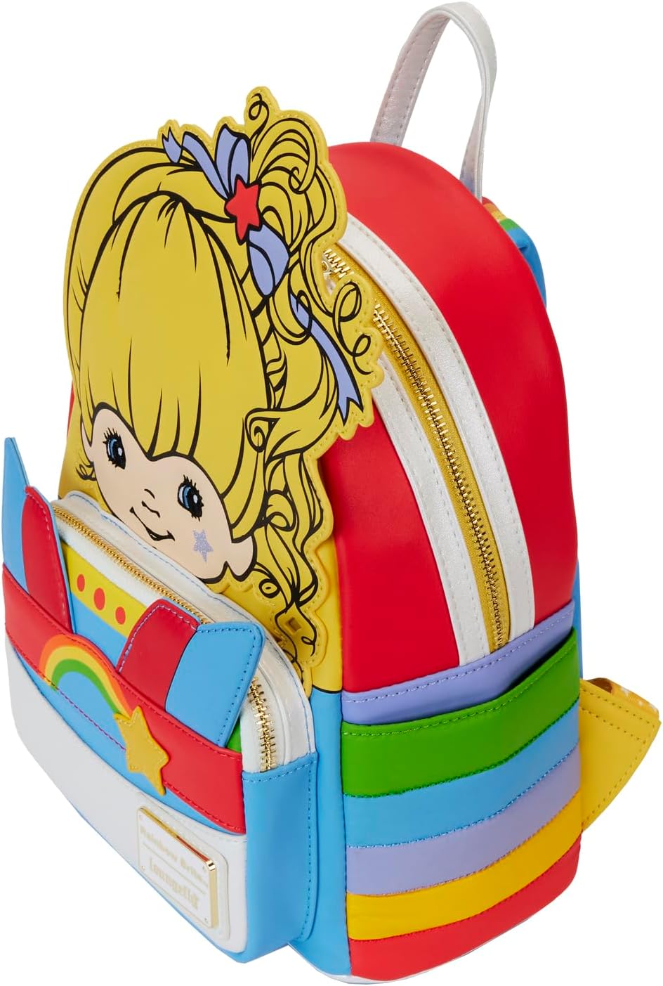 Loungefly Blondine Tierra del Arco Iris by Mochila Mini Rainbow Brite Cosplay