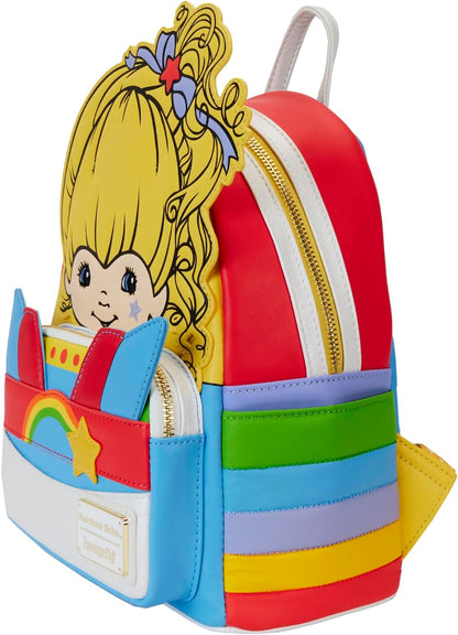 Loungefly Blondine Tierra del Arco Iris by Mochila Mini Rainbow Brite Cosplay