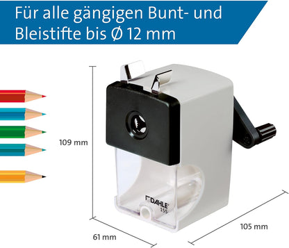 Manuelle Spitzmaschine D: 8-12 Mm 1 Stck. Grau