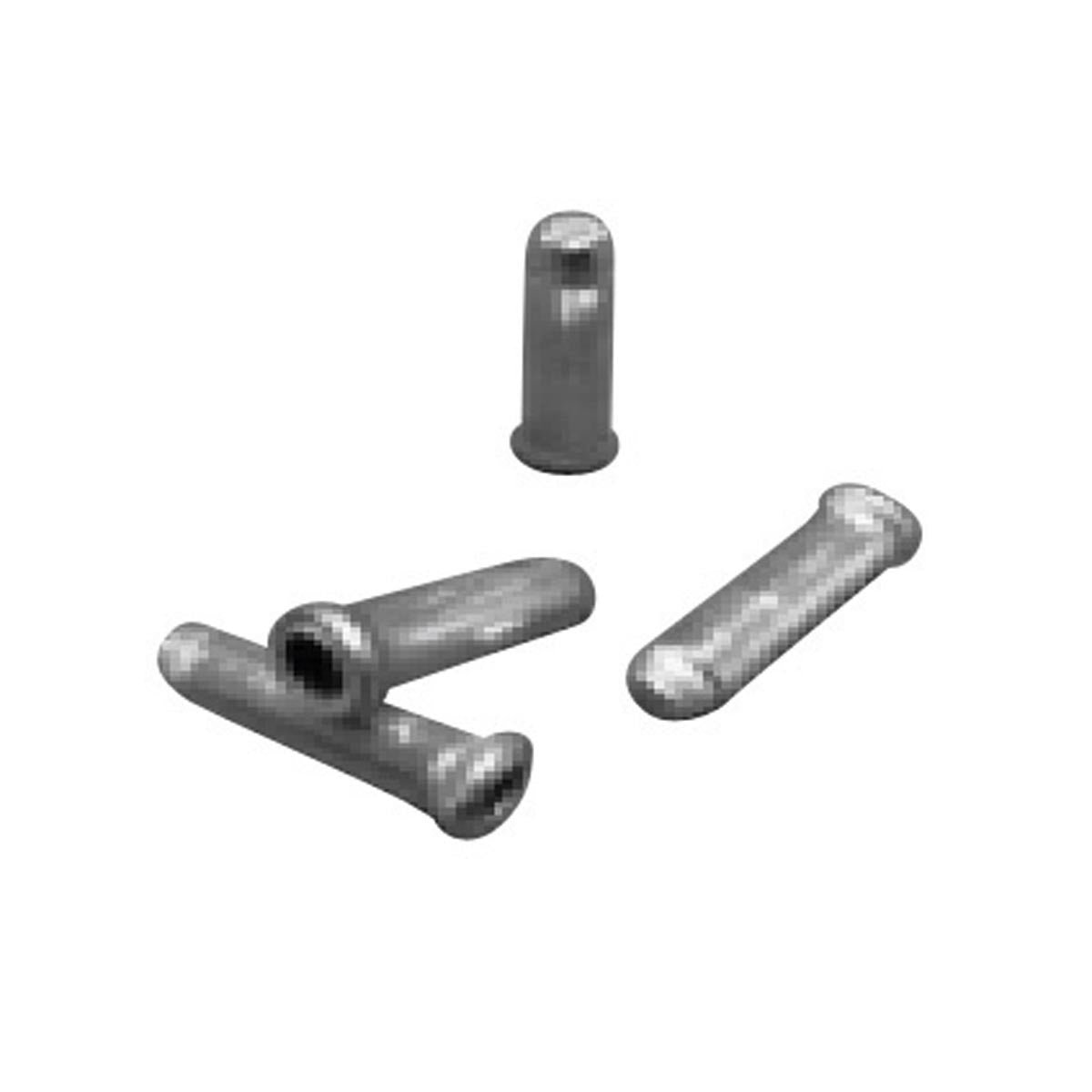 Ashima Cable End Caps (Bottle Of 500) Silver
