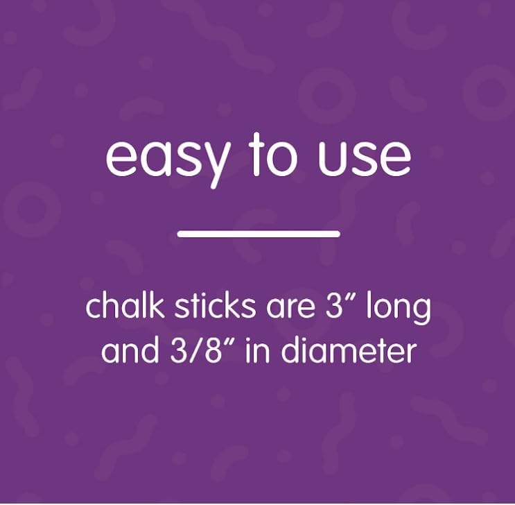 Colorations速 Colored Dustless Chalk - 100 Pieces