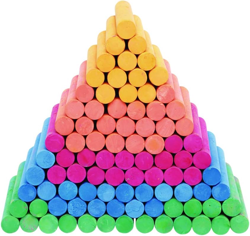 Colorations速 Colored Dustless Chalk - 100 Pieces