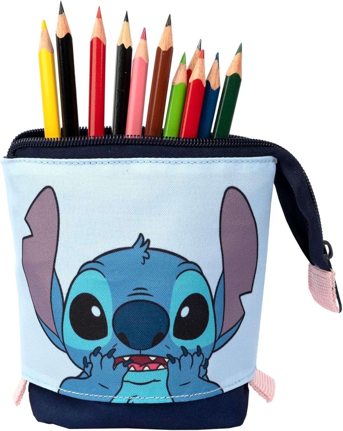 Pencil Case and Pen Holder 2in1 Stitch