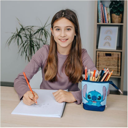 Pencil Case and Pen Holder 2in1 Stitch
