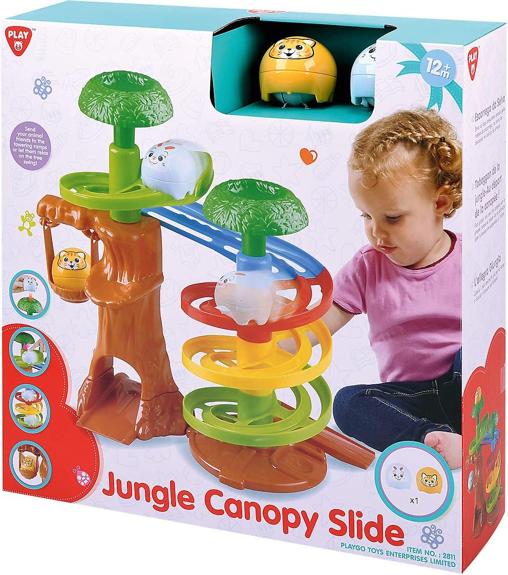 PlayGo Jungle Game - Jungle Canoply Slide