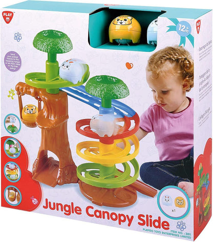PlayGo Jungle Game - Jungle Canoply Slide