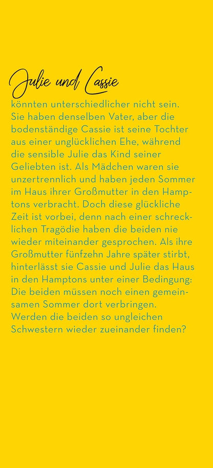 Schwestern für einen Sommer: Roman