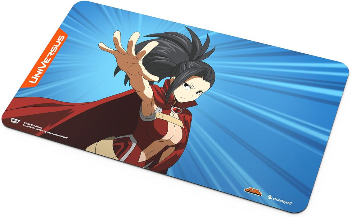 UniVersus My Hero Academia: Girl Power- Momo Yaoyorozu Playmat - 24 x 14 Neoprene Mat, Tabletop Card Game Accessory, UVS Games, Officially Licensed