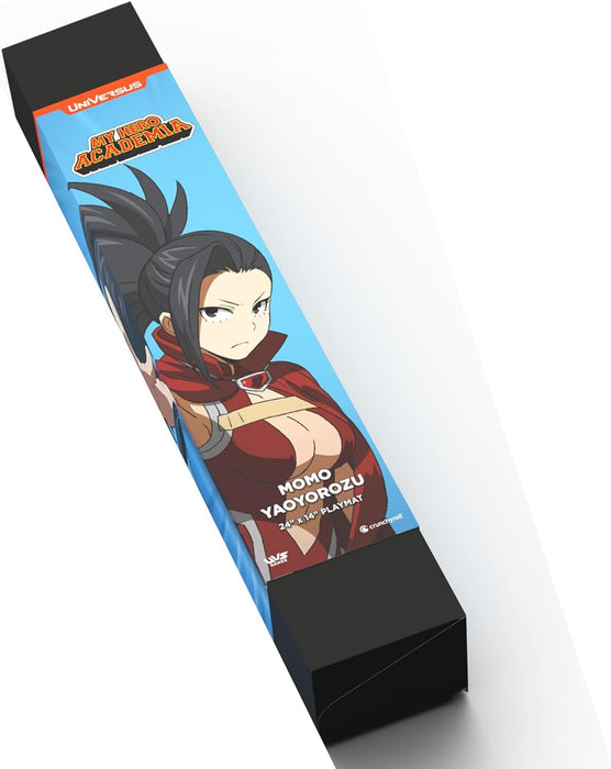 UniVersus My Hero Academia: Girl Power- Momo Yaoyorozu Playmat - 24 x 14 Neoprene Mat, Tabletop Card Game Accessory, UVS Games, Officially Licensed